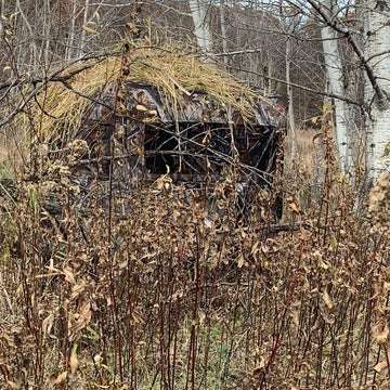 THUNDERBAY Spur Collector portable hunting tent for quick deployment.