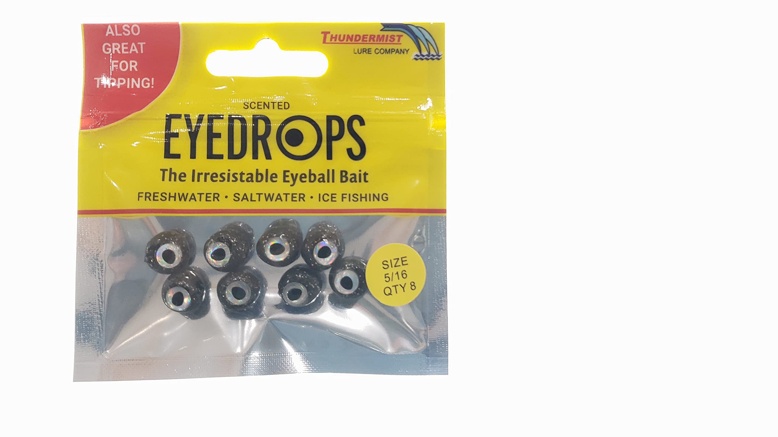 Thundermist Eye-Drops lure large 5/16 inch front view