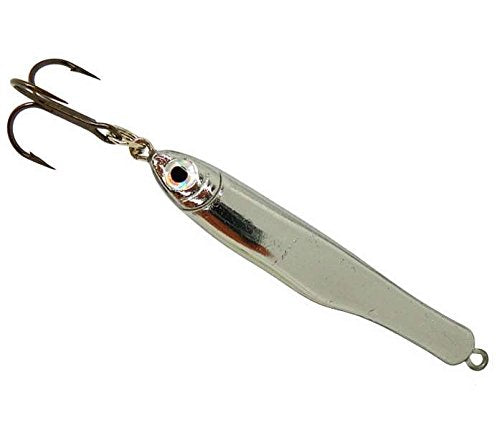 Thundermist Stingnose Jigging Spoon side view showing realistic lure shape for triggering bites.