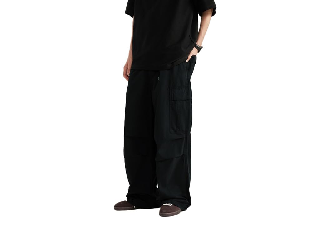THWEI baggy cargo pants showcase six pockets for secure storage