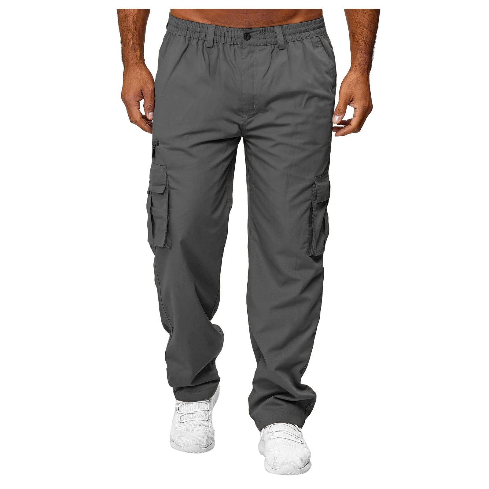 THWEI back flap pockets in grey keep valuables secure during travel.