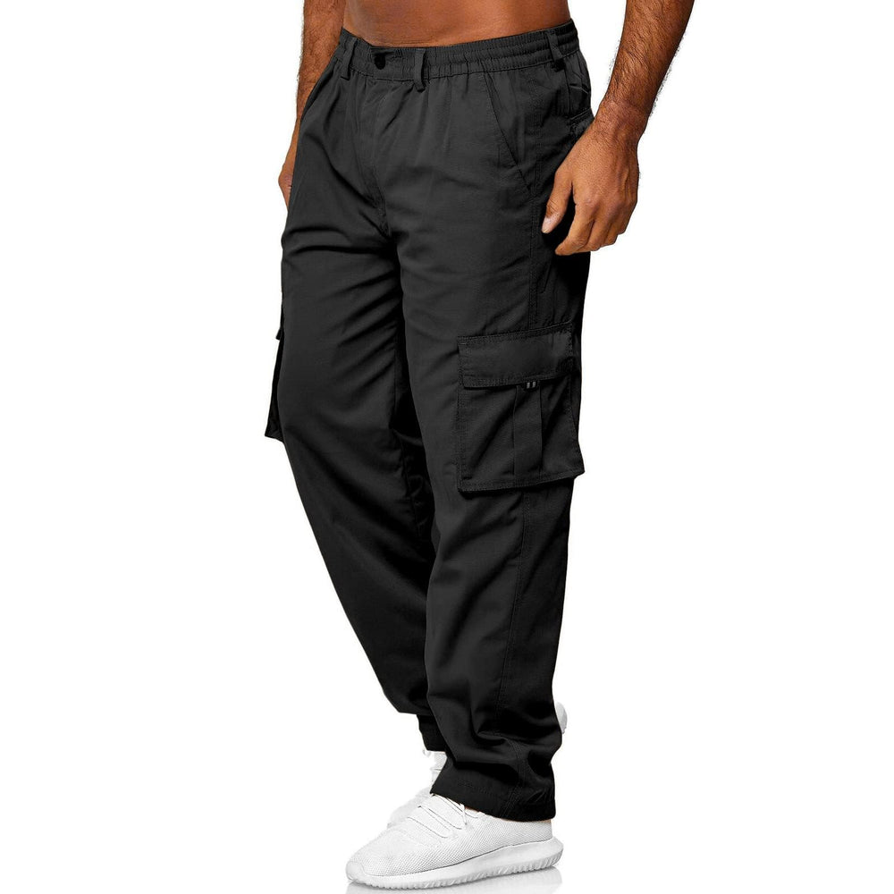 THWEI cargo pants cargo pockets provide secure storage during hikes.