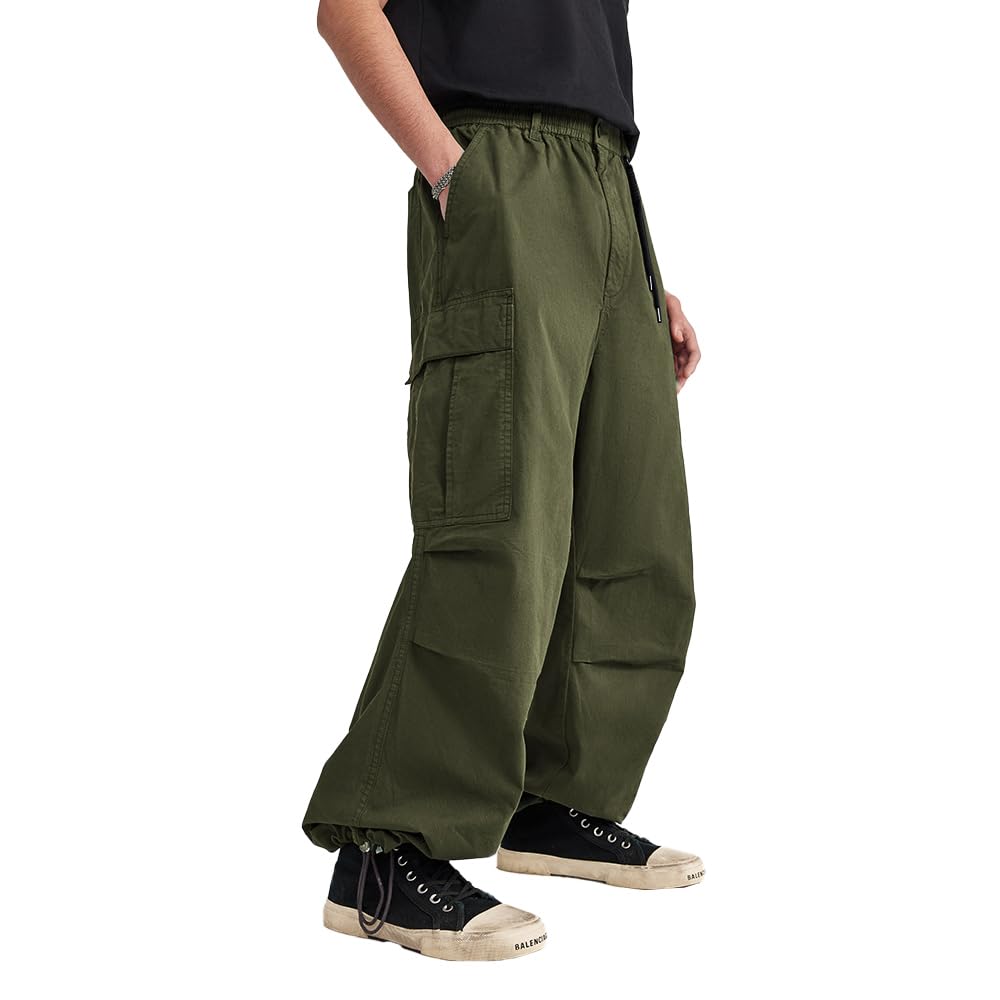 THWEI mens cargo pants pocket organization for essentials on the go.