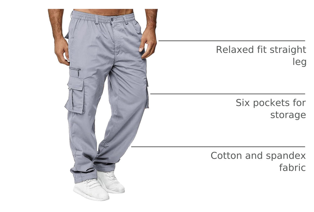 THWEI cargo pants side pockets ideal for quick-access essentials during activities.