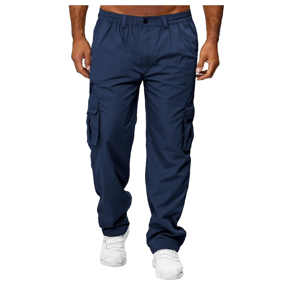 THWEI cargo pants six pockets layout shown for convenient storage during hikes
