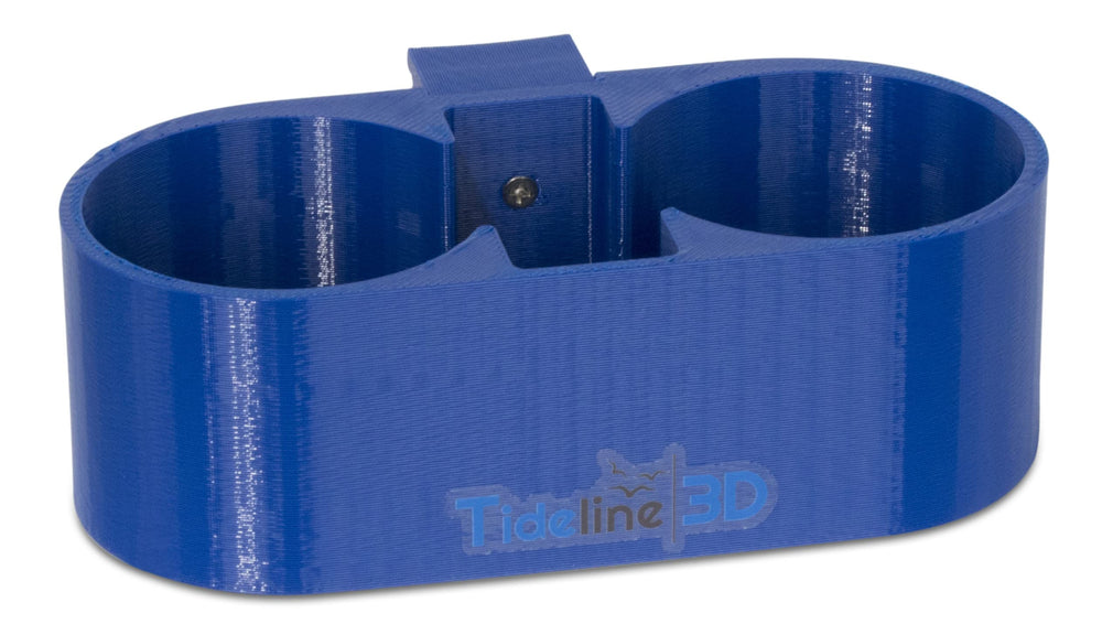 Tideline3D cup holder middle slot stores phone and keys for easy access outdoors.