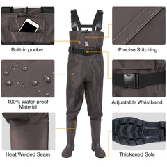 TIDEWE boot hanger included keeps boots dry after trips.
