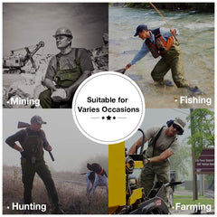 TIDEWE bootfoot chest wader boot hanger-in-use demonstrates drying convenience after fishing