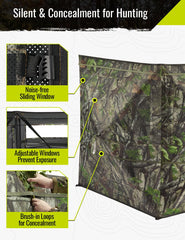 TIDEWE hunting blind brush-in loops boost camouflage in natural settings