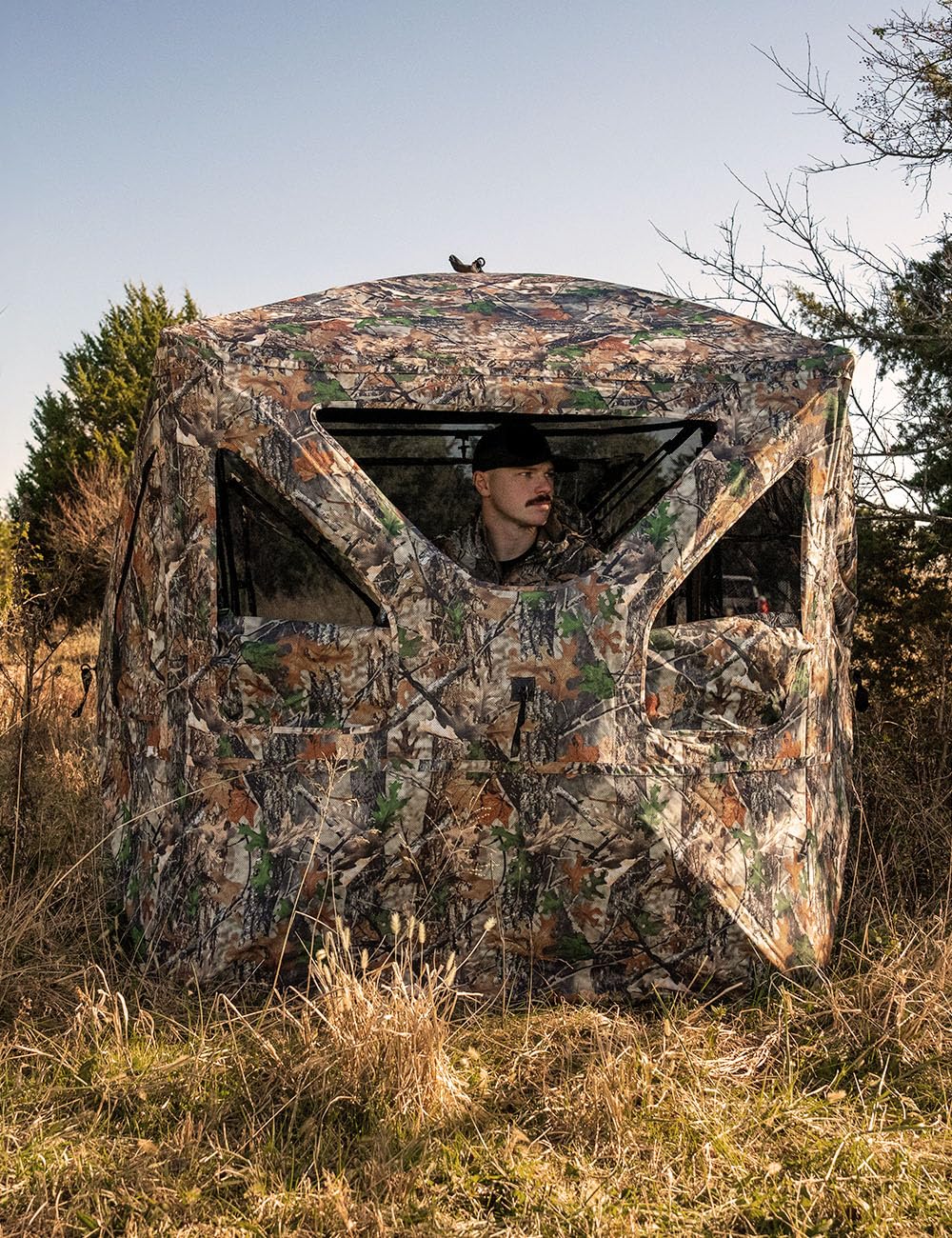 TIDEWE hunting blind weather-ready construction withstands rain and wind