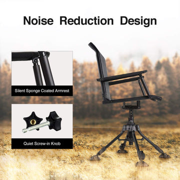 TIDEWE chair with shoulder and compression straps for easy transport