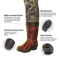 TIDEWE Evos waders hand-warmer pocket close-up emphasizing quick-drain feature and dry storage.