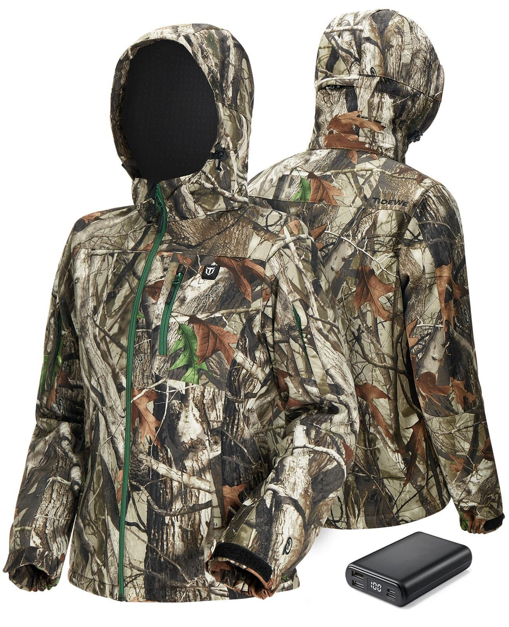 TIDEWE heated jacket ideal for hunting and ice fishing in cold conditions