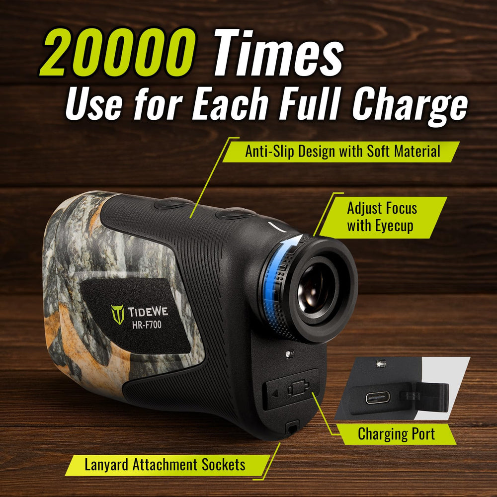 TIDEWE rangefinder in carry case protects gear between hunts