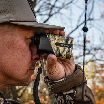 TIDEWE rangefinder mini continuous scan mode updates targets on the move.