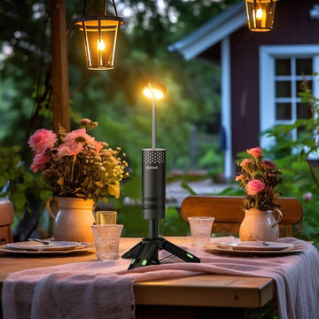TIDNNS camping-lantern-rotatable-head-180 offers precise beam direction for tents and workspaces.