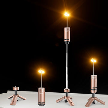 TIDNNS camping lights 10,000mAh battery provides long run-time and USB-C charging
