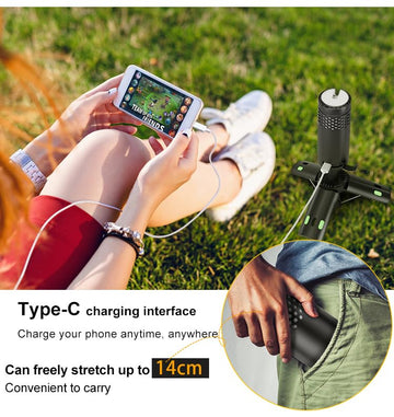 TIDNNS multiple lighting modes for camping tasks and relaxation