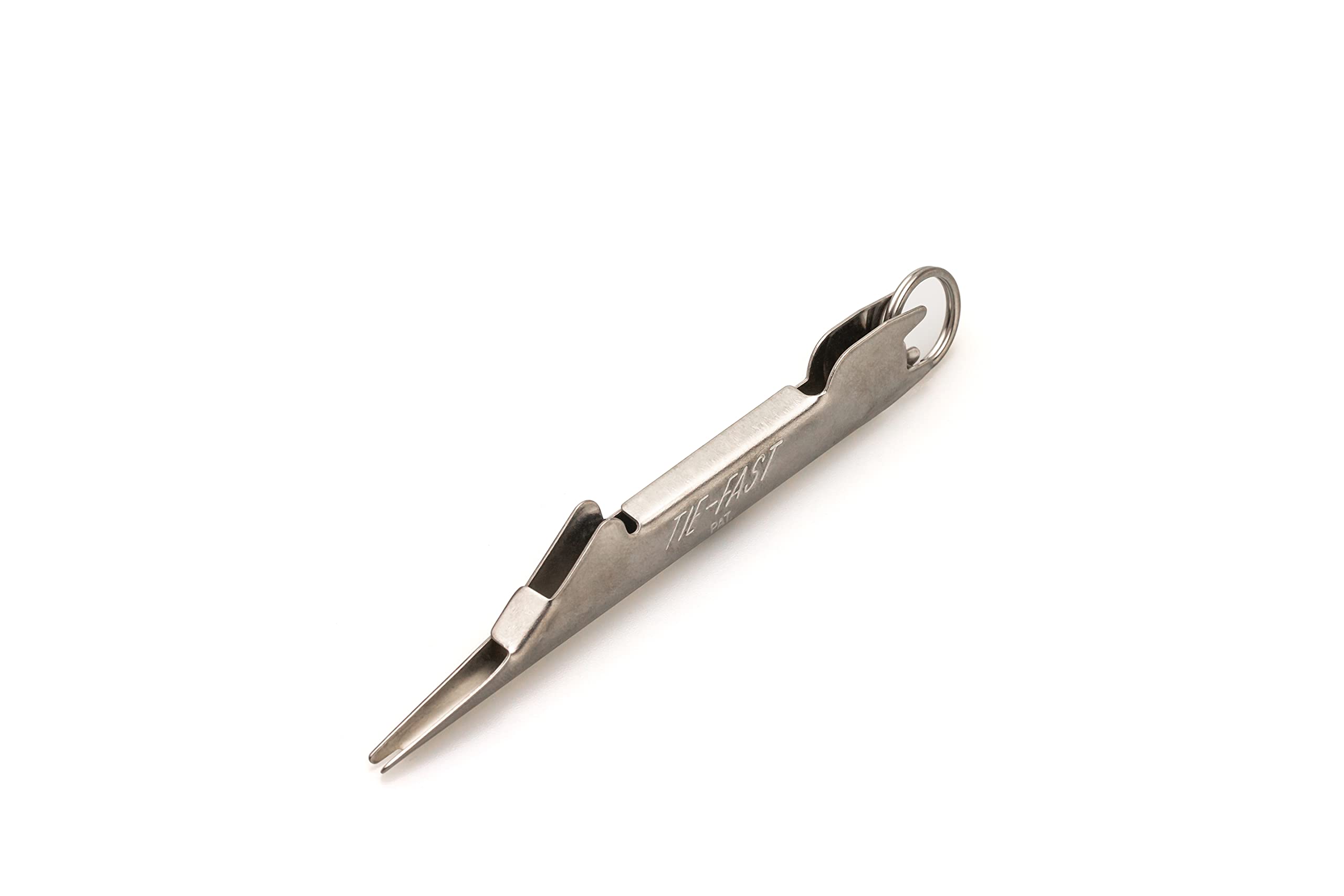 TIE-FAST Knot Tier Silver - Nail Knot Tool (Stainless Steel)