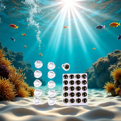 Tied fly with skull head and 4D eyes