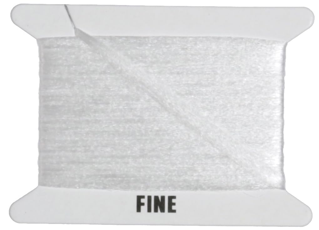 TIEMCO Aerodry Wing Fine Plain #16 close-up texture shows hollow, air-filled construction.