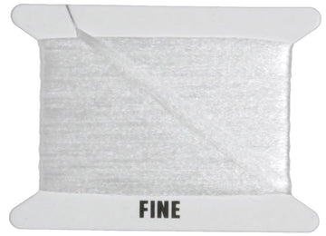 TIEMCO Aerodry Wing Fine Plain #16 close-up texture shows hollow, air-filled construction.