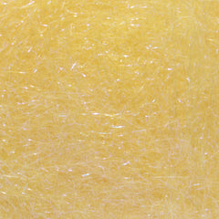TIEMCO Ice Dub UVLT Yellow enhances visibility and texture on bodies.