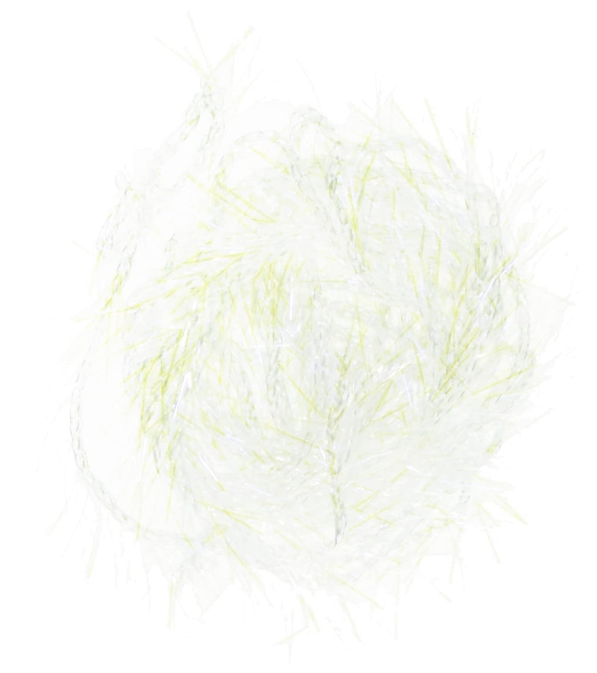 TIEMCO Hairline Dubbing UV Pearl 375 creating a luminous fly body in UV light.