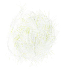 TIEMCO Hairline Dubbing UV Pearl 375 creating a luminous fly body in UV light.