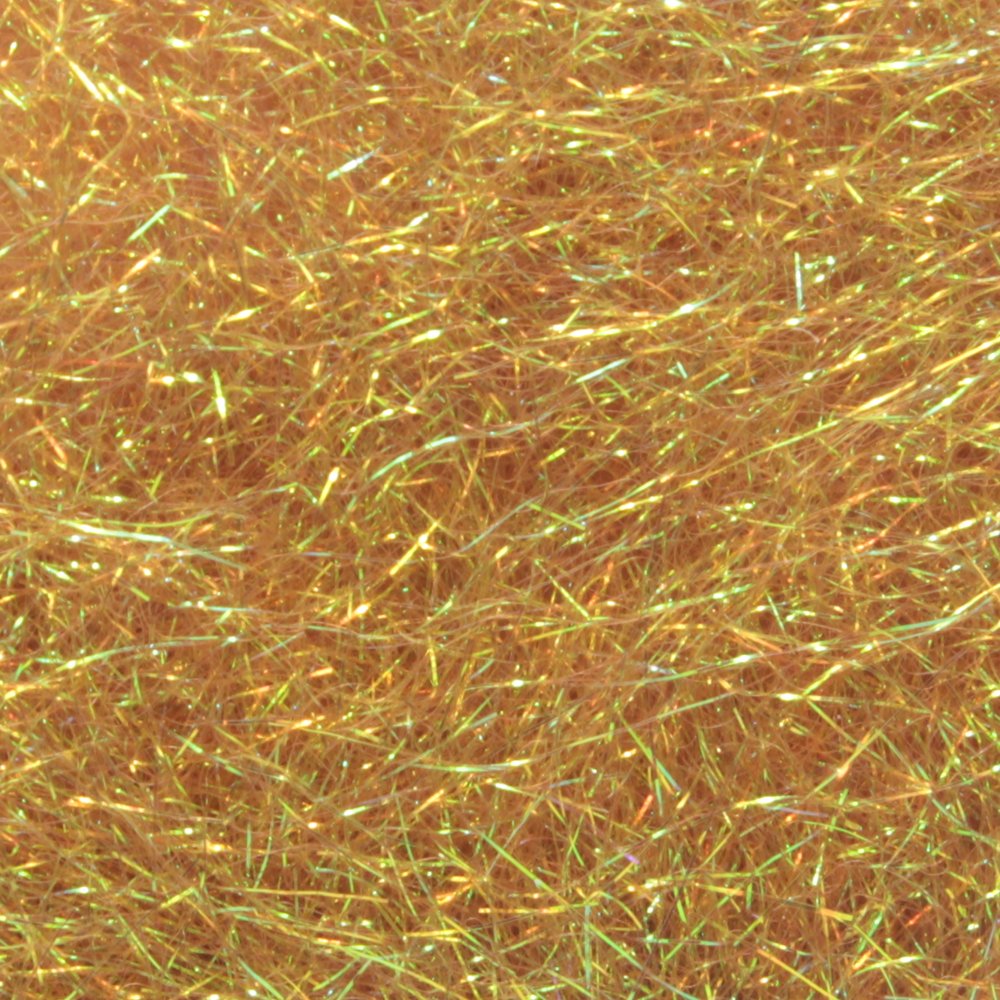TIEMCO Hairline Dubbing Golden Brown #157 fly tying material in use