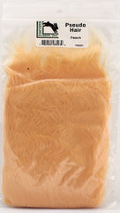 TIEMCO Hareline Pseudo Hair close-up shows fine synthetic fibers for tapered fly ties