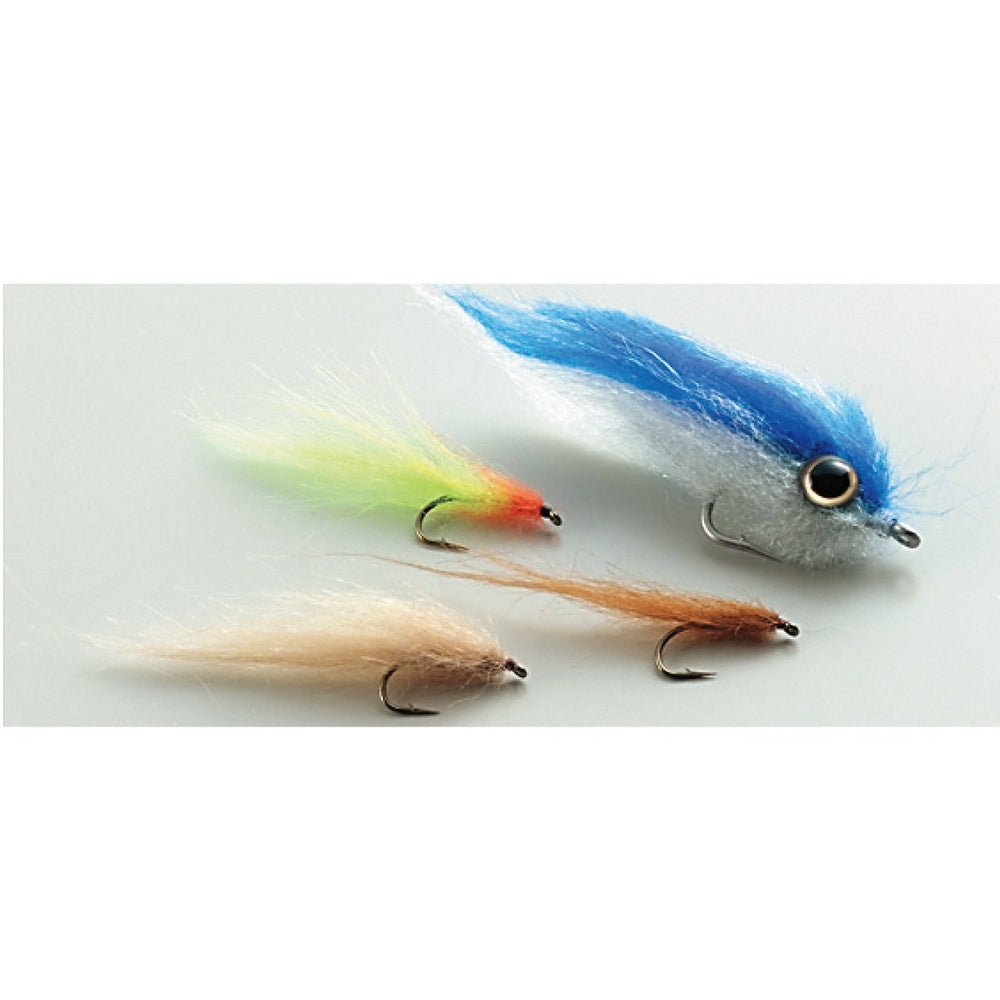 TIEMCO Hareline Pseudo Hair Olive bright olive color detail for patterns