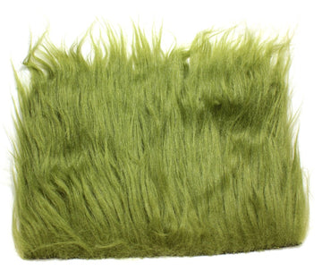 TIEMCO Hareline Pseudo Hair Olive fabric backing improves tying stability