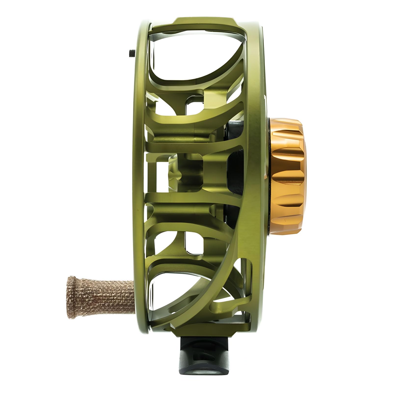 TIEMCO Ross Animus Matte Olive 7/8 reel - spool detail