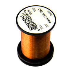 TIEMCO SemperFli Nano Silk Ultra 30D copper spool enables precise small fly tying.