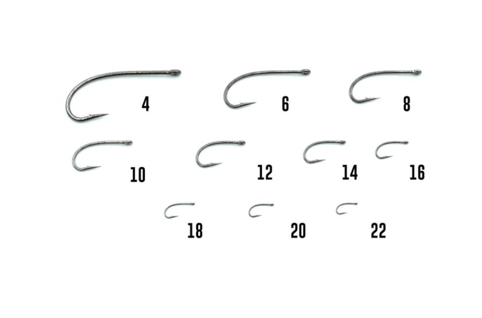 TIEMCO TMC 201R size 22 demonstrates heavy wire strength for secure hook holds.