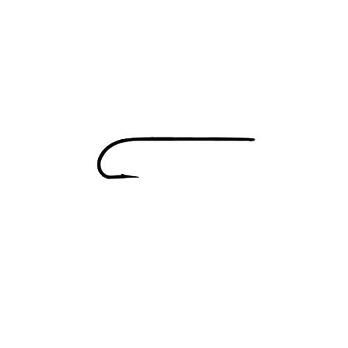 TIEMCO TMC 9395 heavy-wire nickel-plated hook for rugged saltwater flies.