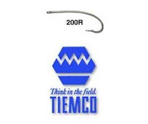 TIEMCO Umpqua TMC 200R hook with bronze finish, ideal for durable nymph and dry fly patterns.