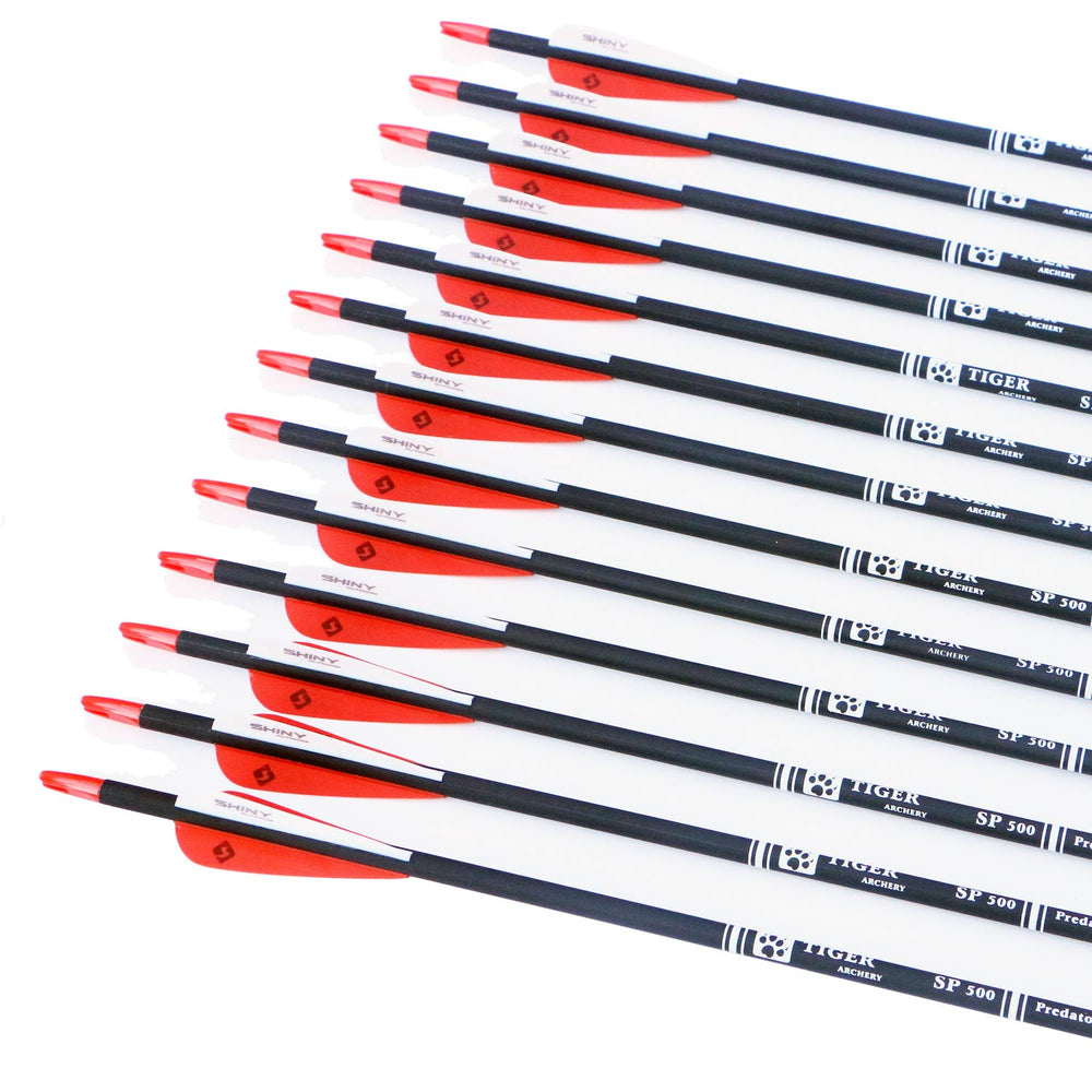 TIGER ARCHERY replaceable nocks enable quick bow adjustments
