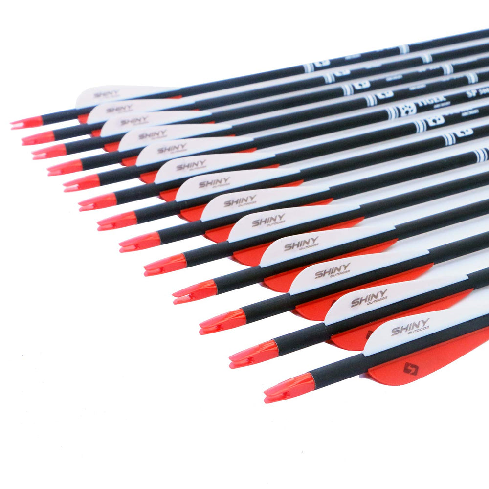 TIGER ARCHERY nickel-plated stainless steel tips ideal for target practice