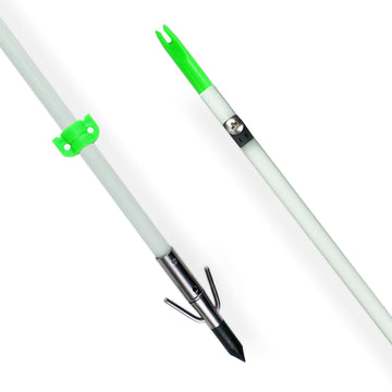 TIGER ARCHERY bowfishing arrow fixed-nocks design enhances reliability