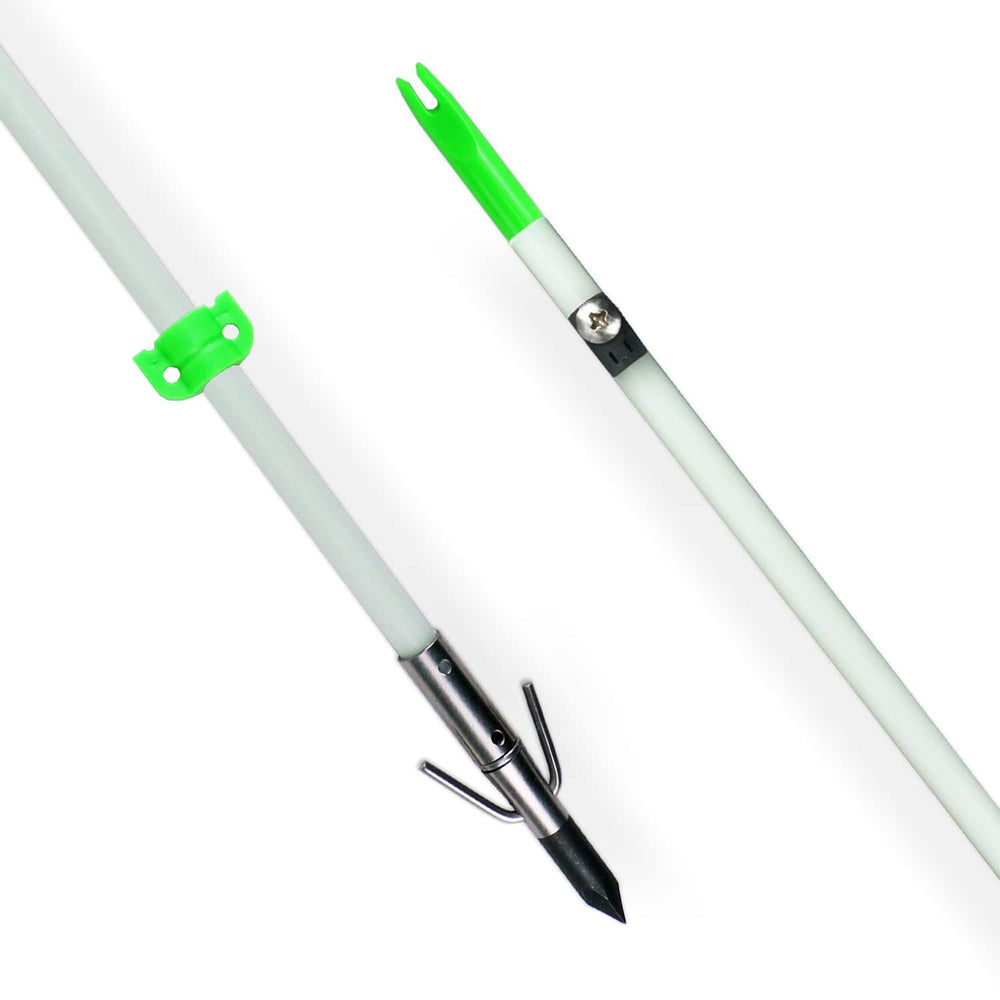TIGER ARCHERY bowfishing arrow fixed-nocks design enhances reliability