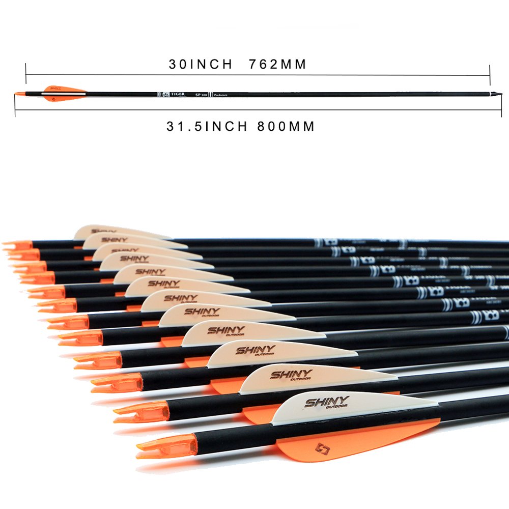 Tiger Archery replaceable nocks allow easy bow adjustment and maintenance