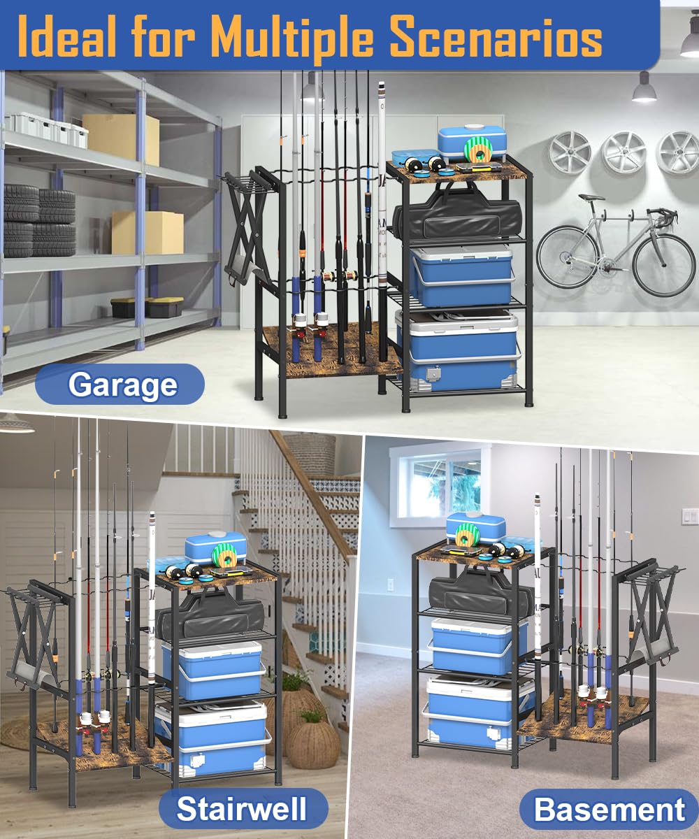 Tigerden rust-proof metal construction resists humidity and outdoor use