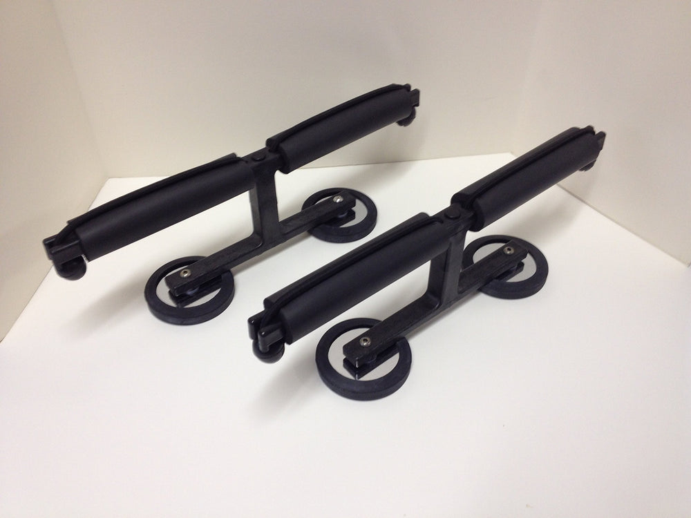 Tight Line Enterprises 95lb pull magnets with protective covers safeguard the finish.
