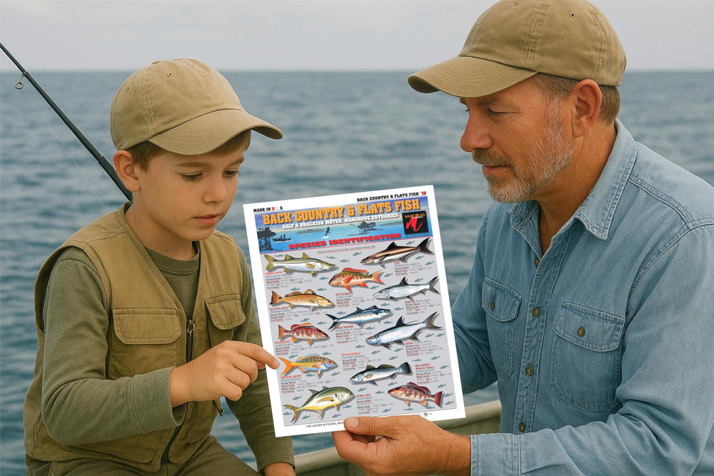 Tightlines Backcountry Flats Chart 10 mangrove estuaries diagram supports field use.