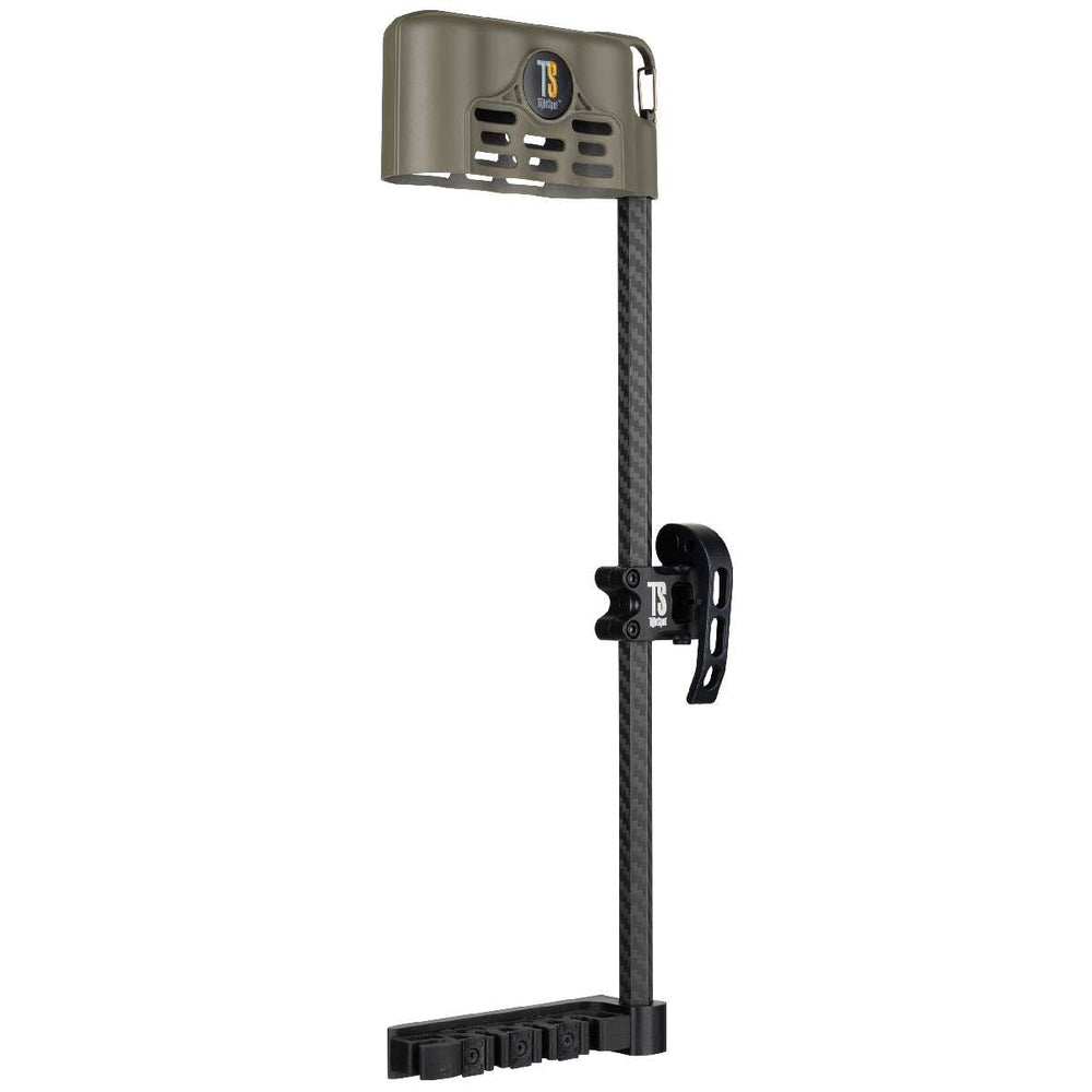 TightSpot Airlock Quiver Moss Green quick-draw lever enables rapid follow-ups