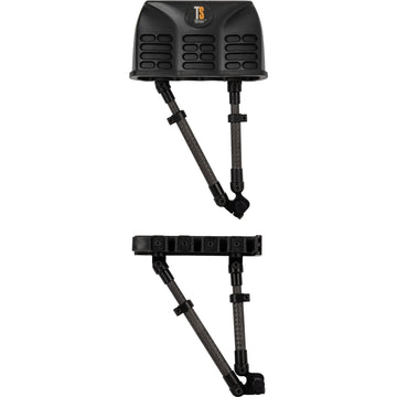 TightSpot Pivot quiver 5-arrow in black offers lightweight balance for quick follow-up shots.