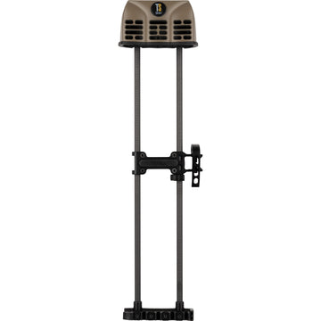 TightSpot Quiver Lite left-handed 5-arrow saddle tan with Quick Draw improves bow balance