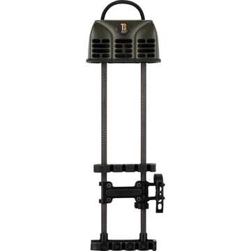 TightSpot Rise quiver for right-handed bow improves balance and arrow security during hunts.